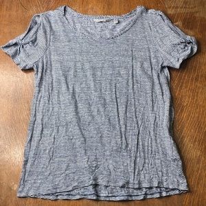 Athleta Linen Zephyr Open Shoulder Short S…